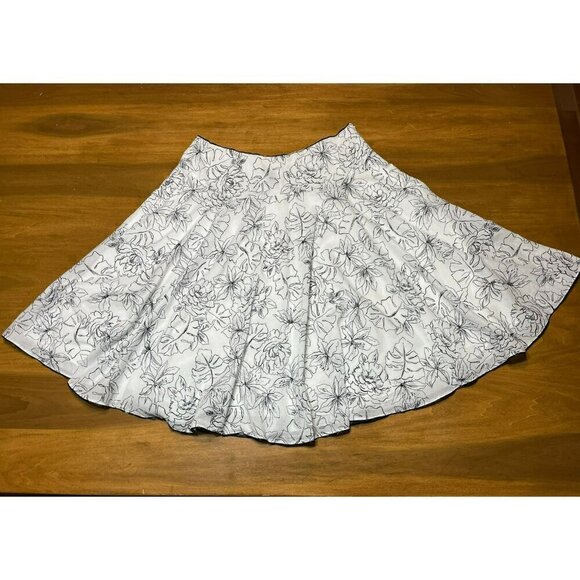 Jones New York Dresses & Skirts - Jones New York Midi Skirt sz 14W Cotton Lined Bloomcore Flowy Fairy